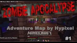 ZOMBIE Apocalypse: Start the Generator! [Hypixel Adventure Map] #1