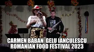 Carmen Baban,Gelu  Ianculescu,Universo Band at Romanian Food Festival Dallas 2023