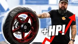 Harley-Davidson Road Glide Wheel Upgrade (Rinehart Racing)