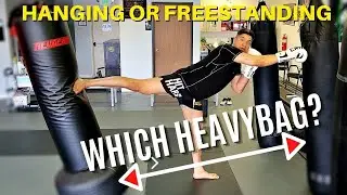 Freestanding Heavy Bag vs Hanging Heavy Bag for your home gym