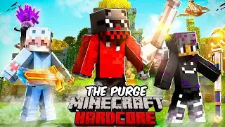 100 Players Simulate Minecraft’s Annual Purge!