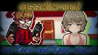 Accelerant but Tord Larsson and Tomoe Koga sing it - Friday Night Funkin'