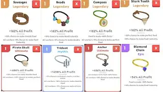 Eatventure new gear: Necklaces