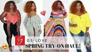 GS LOVE CAME TO SLAY! DO YOU UNDERSTAND?! PLUS SIZE SPRING TRY ON HAUL 2018!