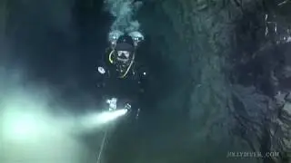 Diving in Christine mine, 2013
