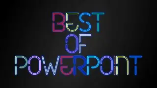 NEON TEXT INTRO ANIMATION EFFECT IN POWERPOINT