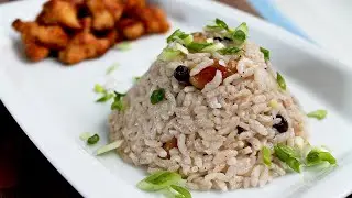Side dish for a special dinner. Turkish almond rice recipe. How to cook with Elena