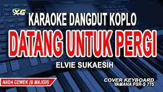 DATANG UNTUK PERGI KARAOKE NADA WANITA (ELVIE SUKAESIH) DANGDUT KOPLO VERSION
