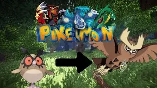 Хут-хут эволюционировал?! и первый значок? Майнкрафт с модом Pixelmon (серия 3)
