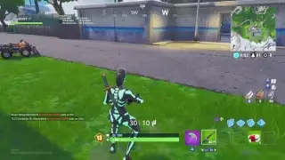 Playing Fortnite pop up cup