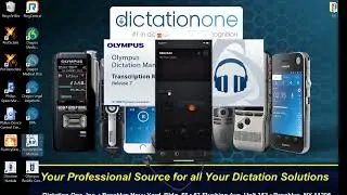 Olympus Dictation Recorder App with Olympus Dictation Management System