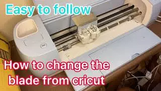 How to change Cricut Blades | cricut design space