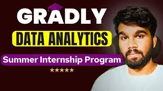 ✅ Data Analytics INTERNSHIP Program 🔥| Data Analytics Learning and Projects | Gradly Review 👈