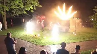 Файер - шоу "ПУТЬ СОЛНЦА" в Русской деревне