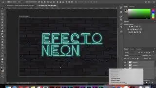 efecto neon