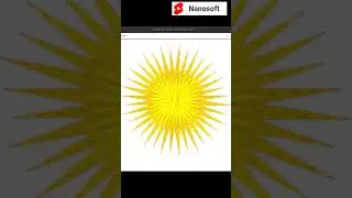 Make Sunburst Python Turtle - 