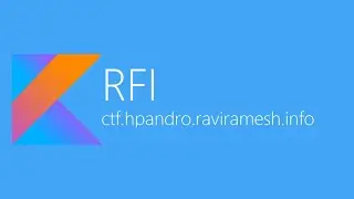 Remote File Inclusion [RFI] - hpAndro Vulnerable Application Challenge