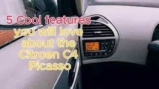 5 features you will like about the Citroen C4 Picasso