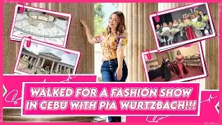 BACK IN CEBU FOR A FASHION SHOW RAMPA!!! (PIA TAUGHT ME HOW TO WALK THE RUNWAY!) Small Laude