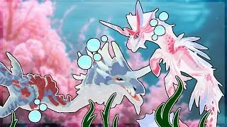 The Coral Plesiosaur, Aqoxturumox & The Water Horse Koipise!! || Creatures of Sonaria