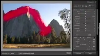 LR 4: Adjustment Brush and Graduated Filter Selection