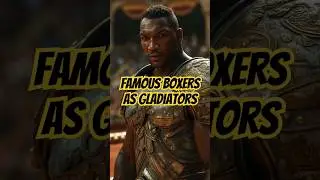 AI Imagines Famous Boxers as Gladiators #shorts #viral #shortsvideo #boxers #gladiator #midjourney