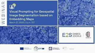 Visual Prompting for Geospatial Image Segmentation based on Embedding Maps