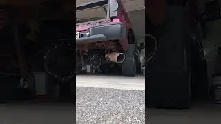 Chevy Silverado 2500hd 6.0 straight pipe cold start
