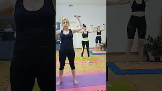 #пилатес с гантелями #здороваяспина #здоровыесуставы #красиваяосанка #pilates #лфк  #армавир