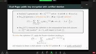 QCrypt 2022: Theory talks 36, 59, 60, 81, 90, and 95