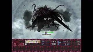 Black Souls 2 Lindamea Boss Fight SL1 Difficulty 9 Eng