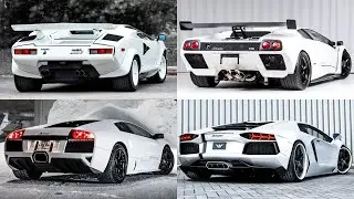 1966 - 2022 : LAMBORGHINI FLAGSHIPS START-UP COMPILATION