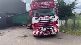 WOS coming out of Lanarkshire Welding Craigneuk