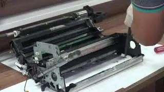Developer Replacement Ricoh Aficio MP 6002sp & Cleaning of Drum Unit