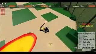 The Best Gilgamesh Showcase | Anime Fight Time (The Best Game ON ROBLOX!!)