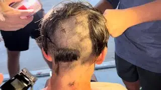 Loser in fantasy gets a bad haircut 😂