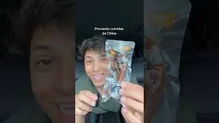 PROVEI AS MAIS ESTRANHAS COMIDAS CHINESAS