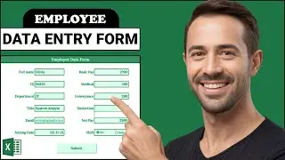 How to Create a Dynamic Excel Form: Auto Update With Submit Button
