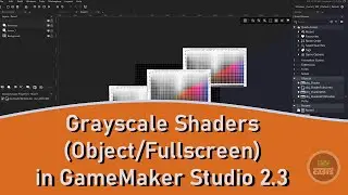 Grayscale Shaders - Post Processing Effects - GameMaker Studio 2.3