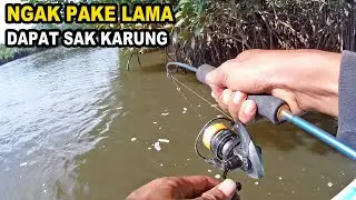Narik Barramundi Dan kakap bakau Sak Puasmu