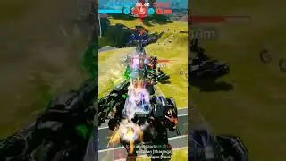 Mauler ворвался на респ уничтожать титанов в #warrobots
