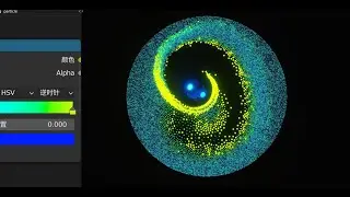 Geometry node - Simulation Node - Point repulsion - blender