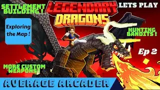 Lets Play Minecraft Legendary Dragons/ Ep 2