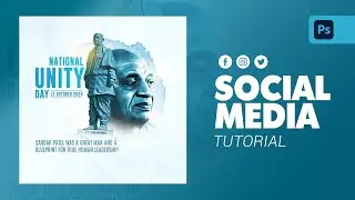 National Unity Day | Social Media Post Design | 31 October