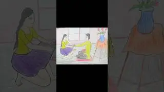 how to draw raksha bandhan drawing for beginners / brother and sister drawing / rakhi sketch/drawing