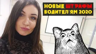 Новые штрафы водителям 2020