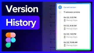How To Access Figma Files History: Version History