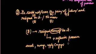 Error spotting of Pronoun 001