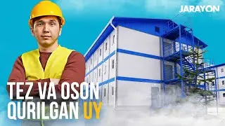 Konstruktordan qurilgan SHAHAR | Tez va oson qurilgan uy!