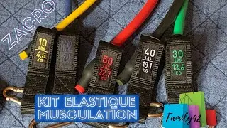 Kit Elastique Musculation Bandes de Fitness